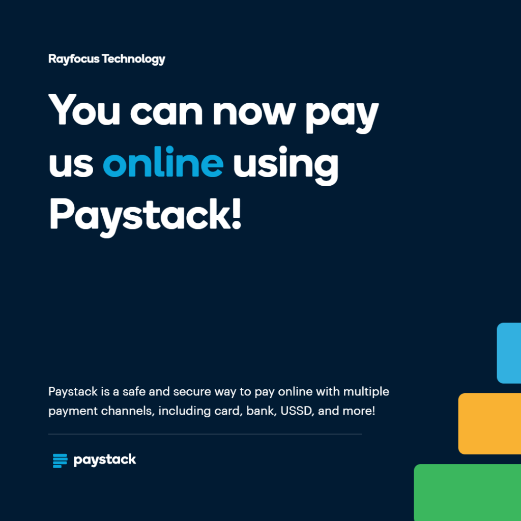 rayfocus technology paystack